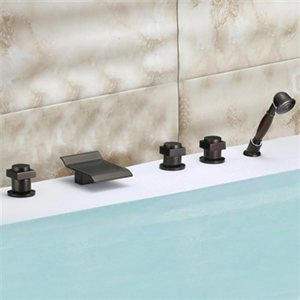 Moen Oil Rubbed Bronze Tub and Shower Faucets
